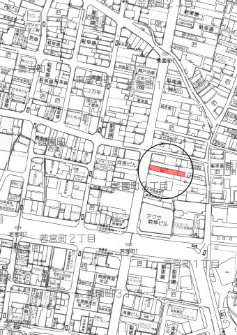 土地　美園町2丁目の地図