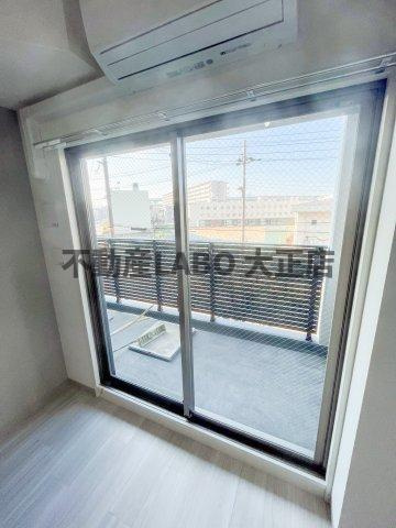 MELDIA CREST大阪ベイSOL TERRACEのバルコニー