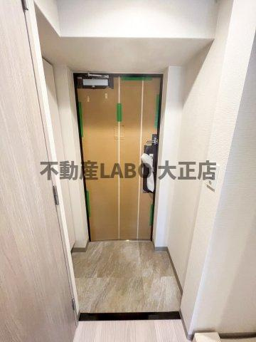 MELDIA CREST大阪ベイSOL TERRACEの玄関