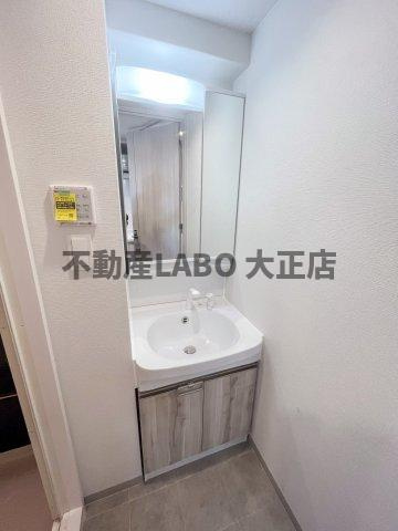 MELDIA CREST大阪ベイSOL TERRACEの洗面所