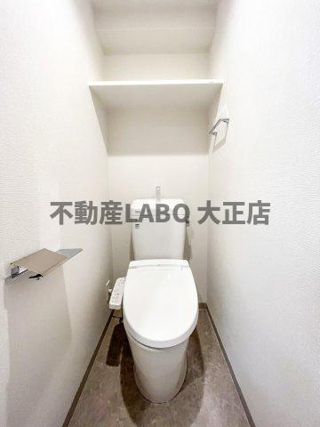 MELDIA CREST大阪ベイSOL TERRACEのトイレ