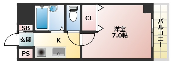【間取り】 | ノルデンハイム上新庄Ⅱ