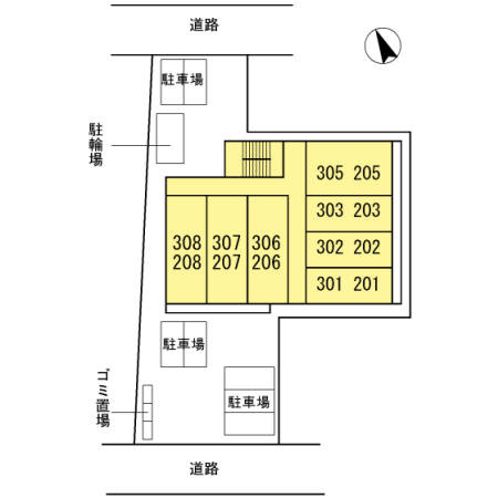 エスタリオ 刈谷　　刈谷市の賃貸ならクラスホーム刈谷店の区画図