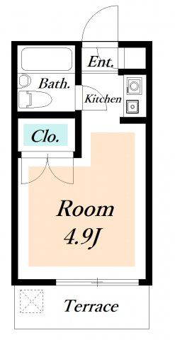 メゾン・ドモの間取り|２Ｆはロフト付きです！