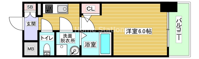 【間取り】 | エスリード福島レジデンス