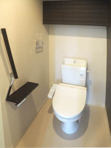 熊本市中央区水前寺６丁目の賃貸マンションのトイレ