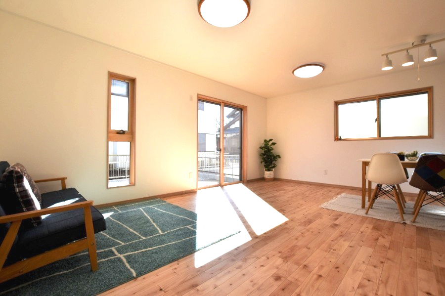 アクアタウン木戸　全３区画分譲の居間・リビング