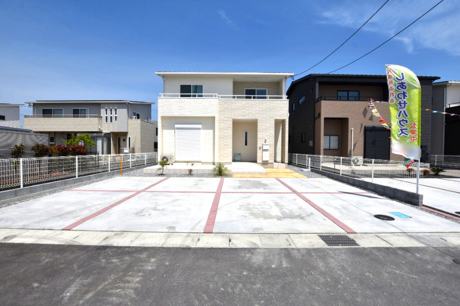 【商談中】戸建　安八郡安八町森部　全13区画分譲の駐車場|■駐車場　■ヤマダ不動産　株式会社リライフ　大垣店　■夢のマイホーム購入をフルサポートします！