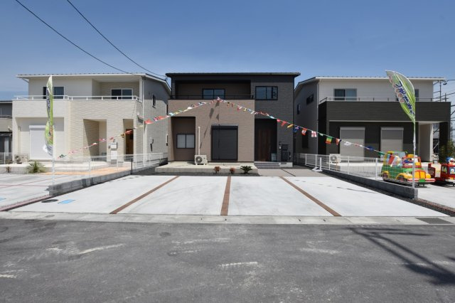 戸建　安八郡安八町森部　全13区画分譲の駐車場|■I号棟 ■YAMADA電機の　ヤマダ不動産　株式会社リライフ　大垣店■ いつでもお問合わせ下さい。