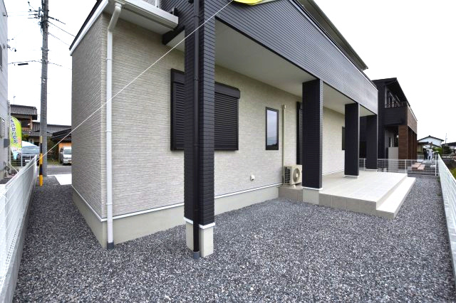 戸建　揖斐郡池田町八幡　全４区画分譲の庭|■庭　■ヤマダ不動産　株式会社リライフ　大垣店　■夢のマイホーム購入をフルサポートします！