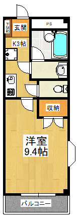 グッディハイムの間取り