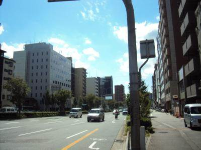 ラフィーネ四条堀川の周辺|前面道路