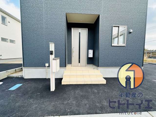 クレイドルガーデン広川町新代第4のエントランス