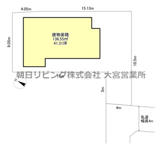 【土地図】 | 上尾市大字上古家付土地
