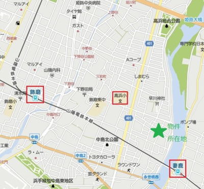 【地図】 | 飾磨区売土地