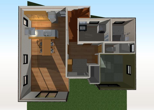 【間取り】 | 高知市鴨部/B号地