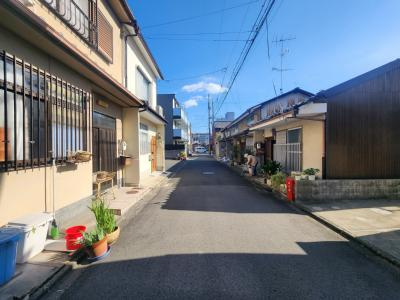 ガーデンフォレストの地図|前面道路