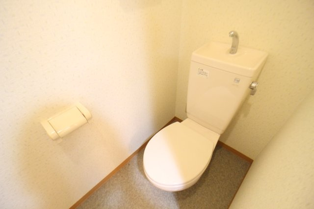 アースヒルズのトイレ|ゆったりとした空間のトイレです