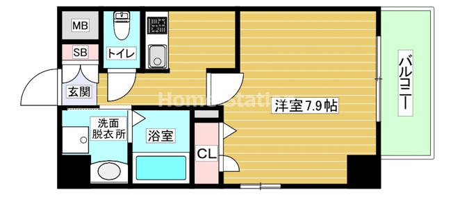 【間取り】 | エストーネ野田阪神