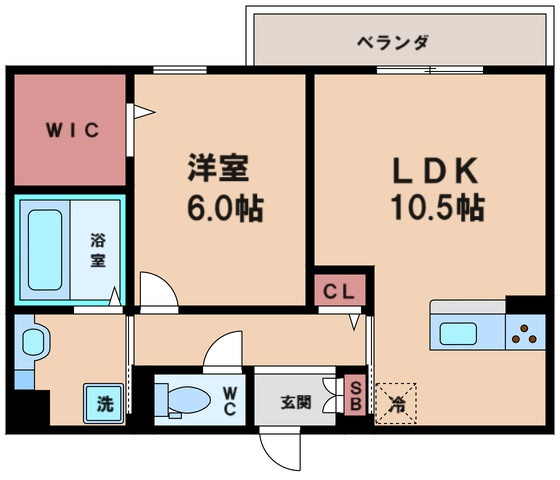 【間取り】 | エクレール殿辻