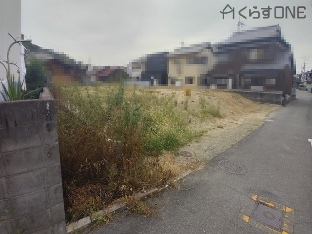 【前面道路含む現地写真】 | 姫路市大塩町／2区画 | 分譲地全体写真です。