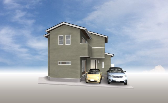 朝倉本町　建築条件なし　売土地　１号地のその他|建物プラン例（1号地）建物価格　万円、建物面積　89.43㎡