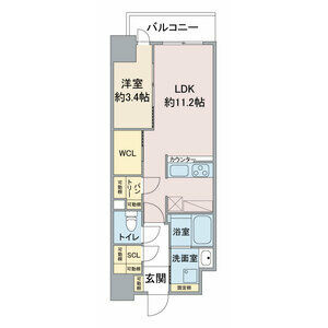 【間取り】 | スリーアイランドタワー車道