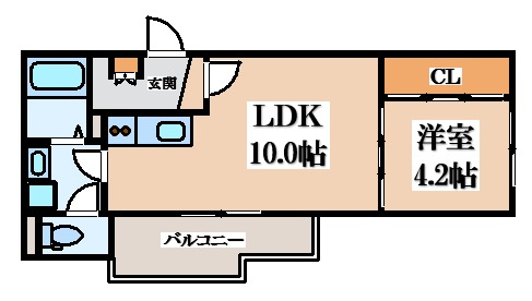 【間取り】 | ARCA弥刀駅前
