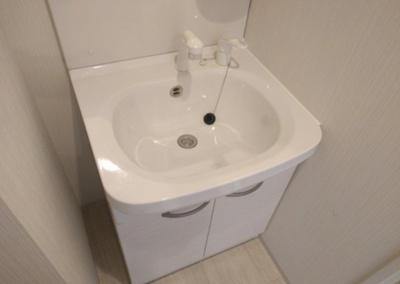 【独立洗面台】 | レオンヴァリエ大阪ベイシティ | ※別部屋参照