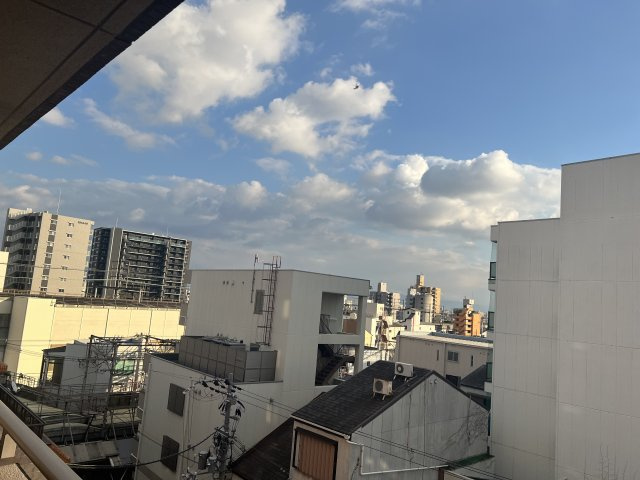 シャルマンフジビルト・モア北田辺駅前・並木通りの展望|眺望写真