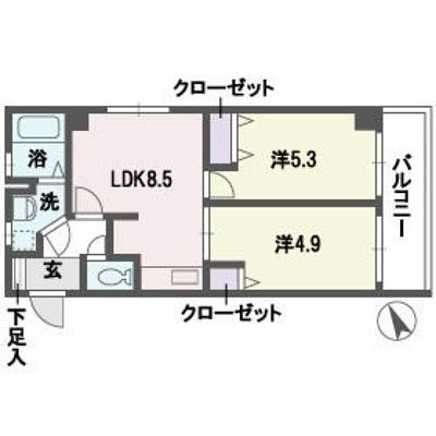 【間取り】 | ベリーズ高砂