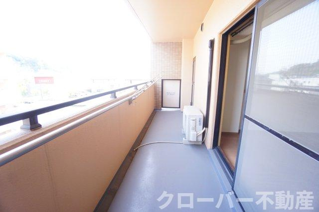 エスポワール辻Ⅲのバルコニー