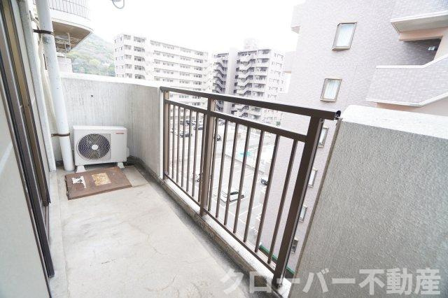 五福マンションのバルコニー