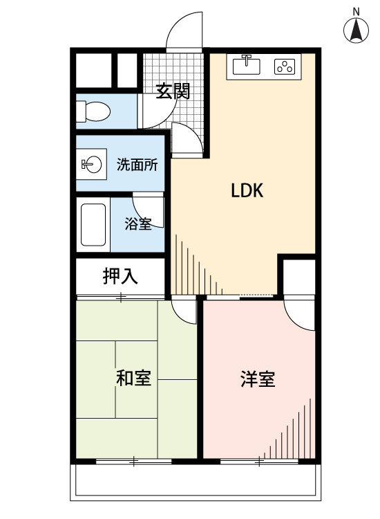 サンマルコの間取り