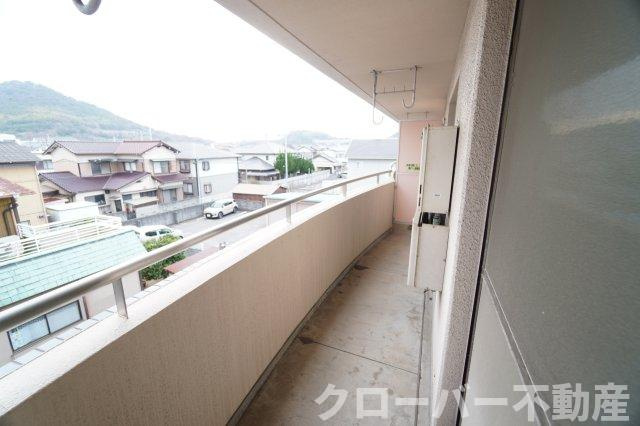 ピュアハイツ白金のバルコニー