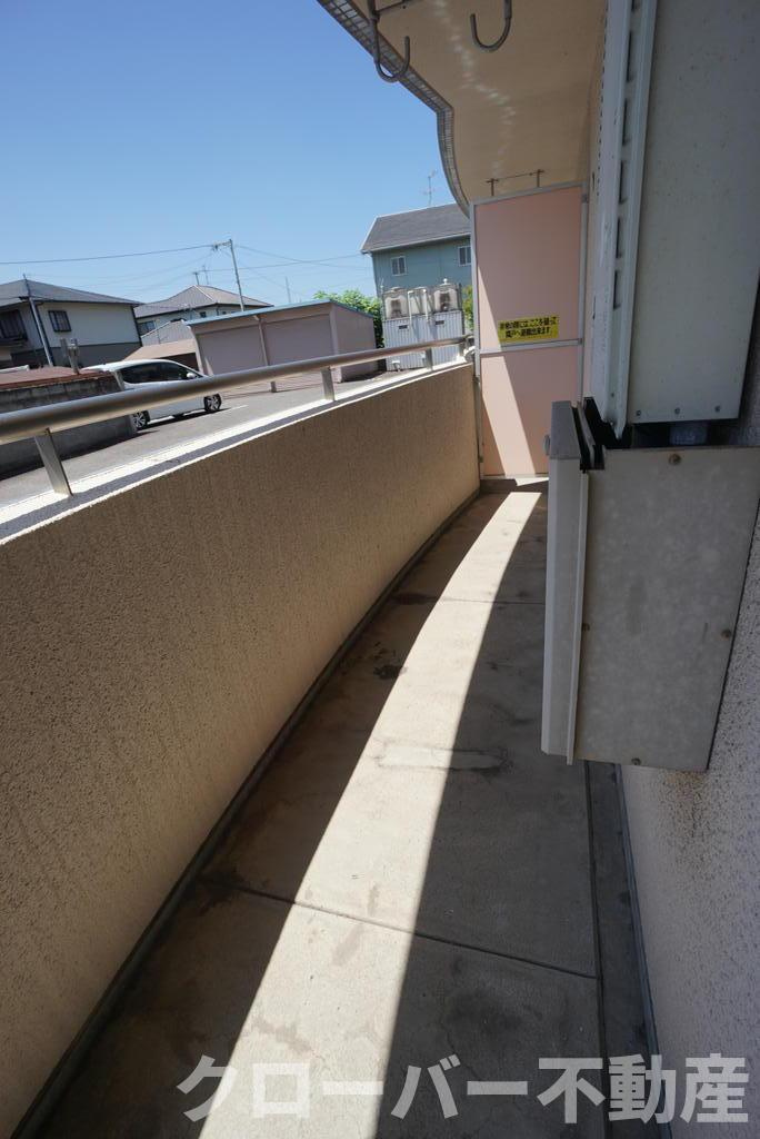 ピュアハイツ白金のバルコニー