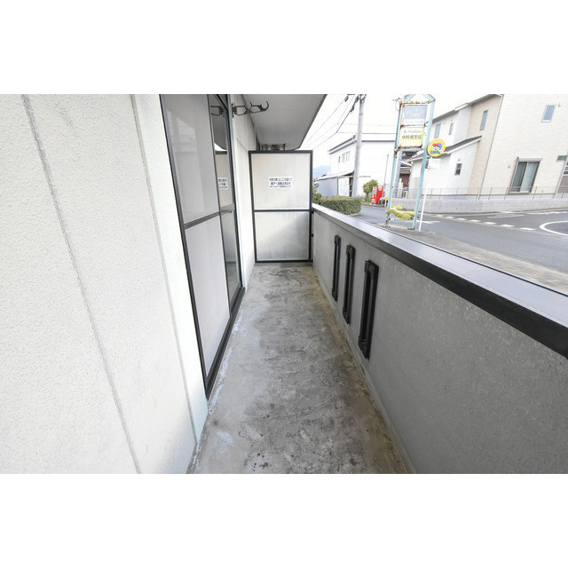 8LEAVESのバルコニー|陽当たり良好なバルコニーです