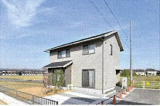 【外観】 | 〈玉島上成1号棟〉水廻り集中設計の新築建売一戸建て