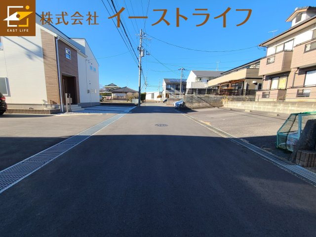 【子育て支援対象】郷ケ丘２丁目第5の前面道路含む現地写真|北側6.0ｍの前面道路②（2024.1.15撮影）