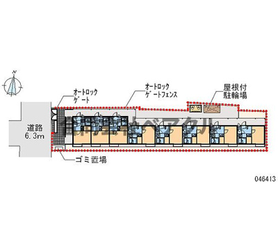 【庭】 | レオパレス西陣