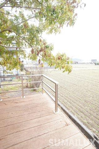 熊本市南区城南町永の一戸建てのバルコニー