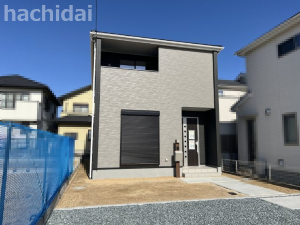碧南市三宅町3期新築戸建　1号棟の外観|碧南市三宅町3期新築戸建1号棟写真です。2024年2月撮影