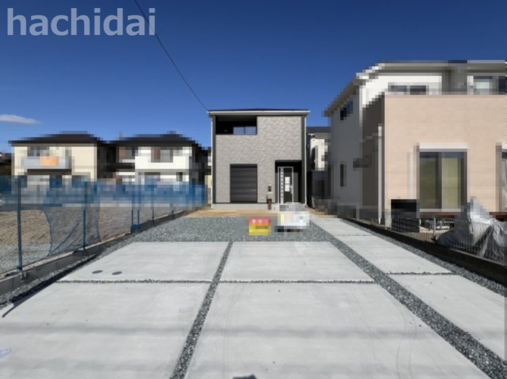 碧南市三宅町3期新築戸建　1号棟の外観|碧南市三宅町3期新築戸建1号棟写真です。2024年2月撮影