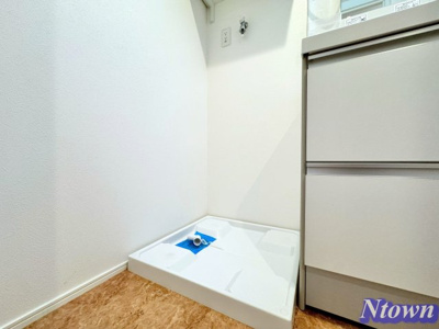 【設備】 | グランテラス | 洗濯機置き場です。