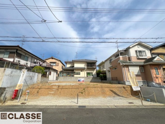 【前面道路含む現地写真】 | 城陽市寺田宮ノ平　売土地　建築条件無し