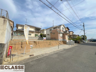 【前面道路含む現地写真】 | 城陽市寺田宮ノ平　売土地　建築条件無し