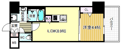 【間取り】 | オリーブコート