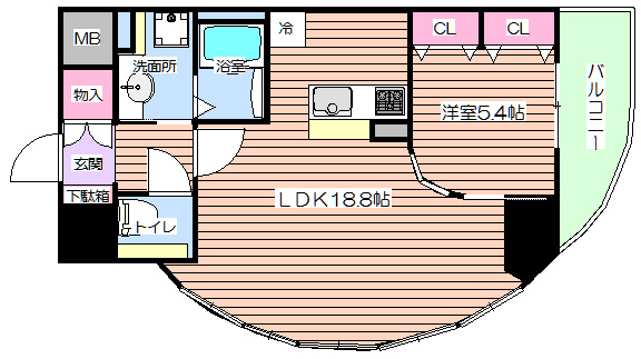 【間取り】 | オリーブコート