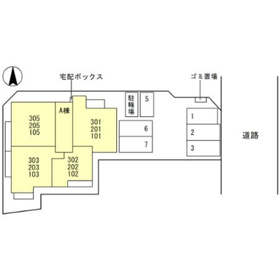 【区画図】 | セジュール汀