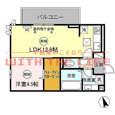 プラザ宮園【キャッシュバック対象物件】の間取り